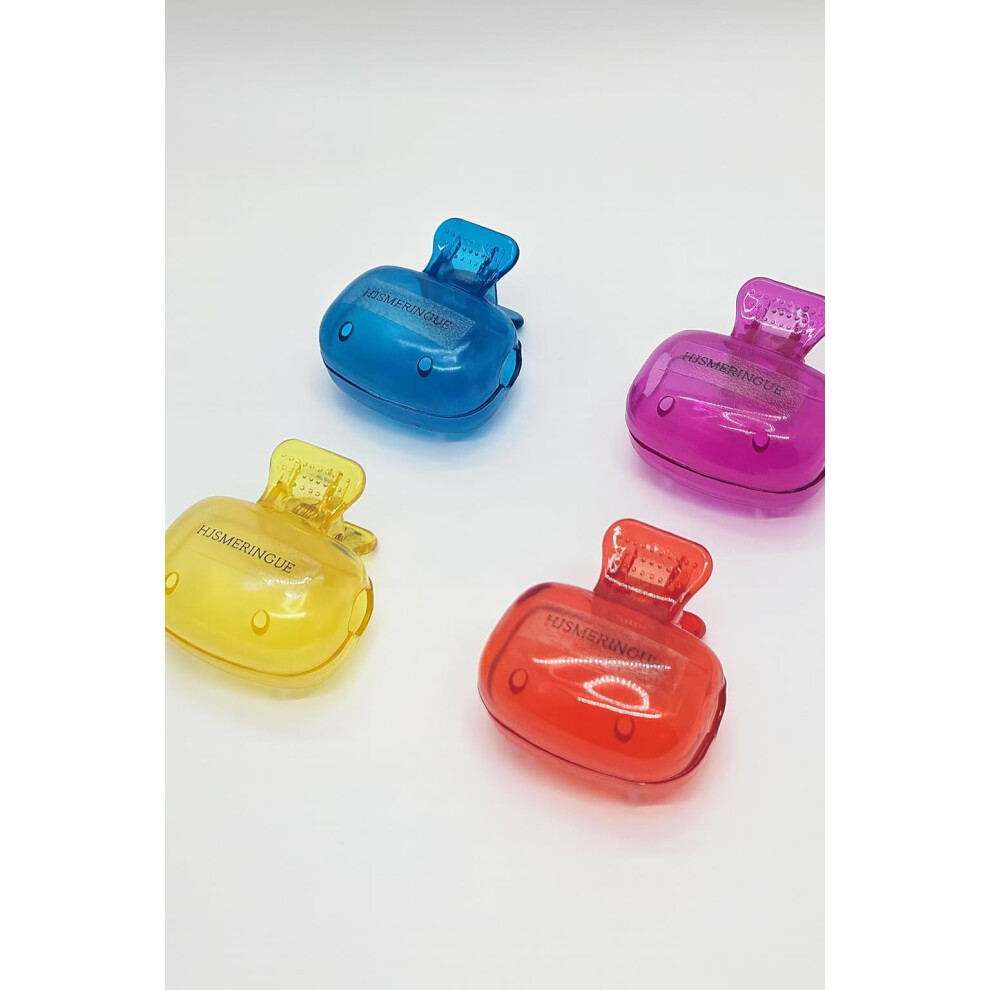 Toothbrush Head Covers 4Pack, Hygienic Ventilated Travel Caps, Universal Fit for Electric Toothbrush