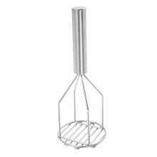 Potato Masher Stainless Steel Heat Resistant with Ergonomic Grip for Vegetables and Beans