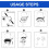 Pool Leaf Canister with Easy Clean Mesh Basket, Plastic Leaf Catcher for Automatic Pool Cleaner 3