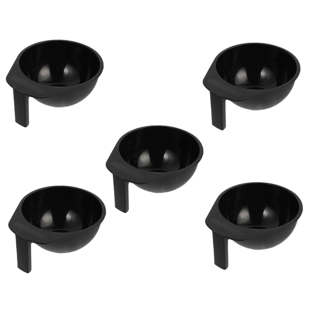 5pcs Hair Dye Mixing Bowls Set for Easy Color Mixing, Professional Salon and Home Use