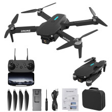 Drone with 1080P Camera for Adults, Brushless Motor, 2.4G WIFI FPV, Altitude Hold, Follow Me, Headless Mode, Compatible with RC Quadcopter, Gifts for
