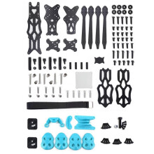 For HD 5Inch HD5 Quadcopter Frame+3D Printed Parts Kit 5.5mm Arm Carbon Fiber for FPV RC Racing Drone