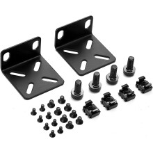 Rack Mount Kit for 17.3 inch Switches, Adjustable Rack Ears for Buffalo Tech, Cisco, NETGEAR,compatible with Dell, D-Link,