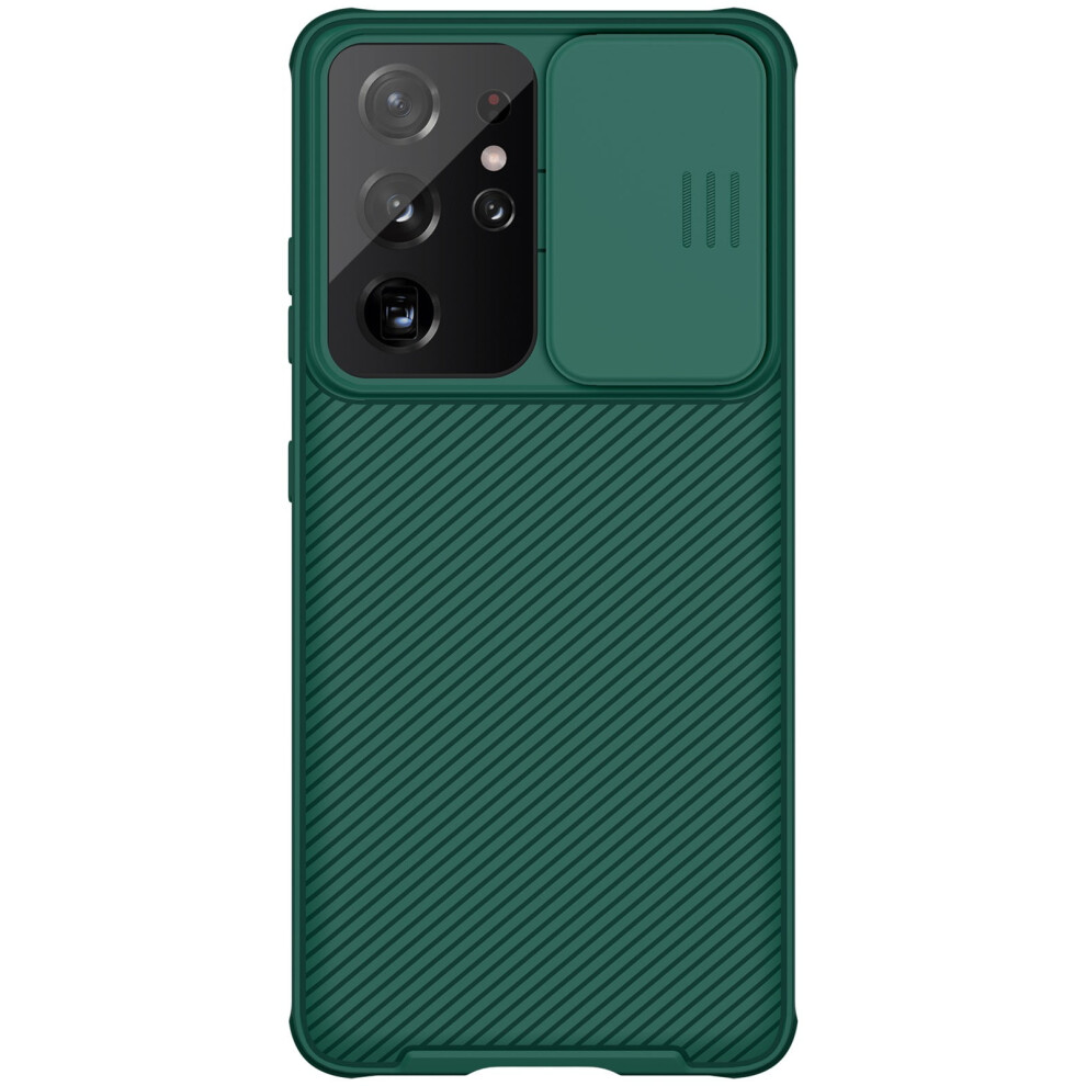 Clearanceï¼Kany For Galaxy S21 Ultra Plus Nillkin Camshield Shockproof Case Cover Compatible With S21 Ultra/, Blue/Green 9009879021605