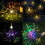 Firework LED String Lights 150LED Copper Wire Strip Fairy Light with Remote 7