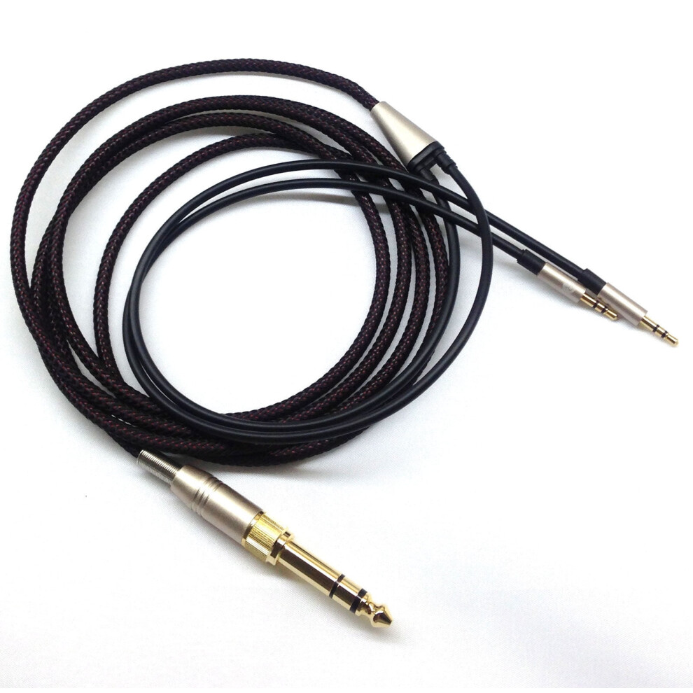 Replacement Cable For Hifiman He400s / He-400I / He560 Headphones Ofc Wire, Braided Design, 1.2M (4Ft) 9180479483762