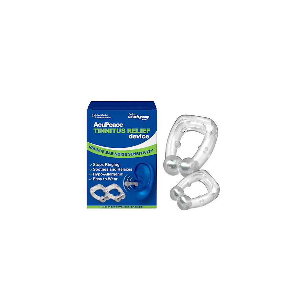 2x Tinnitus Relief Device for Ringing Ears Stops Ear Ringing for Men and Women