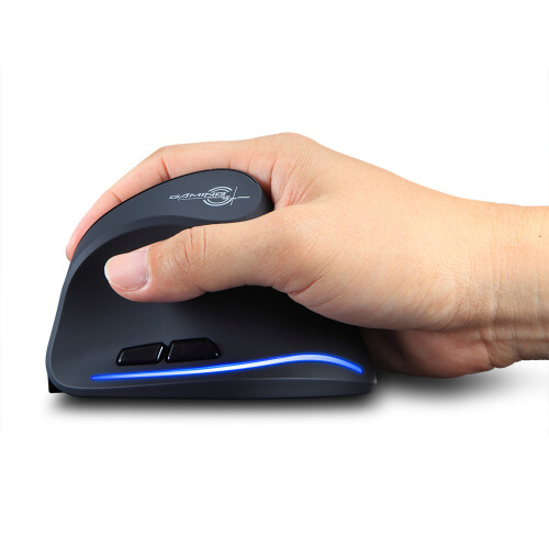ZELOTES master F35B three-mode 4800DPI wireless Bluetooth vertical mouse 2.4G rechargeable gaming mouse 2
