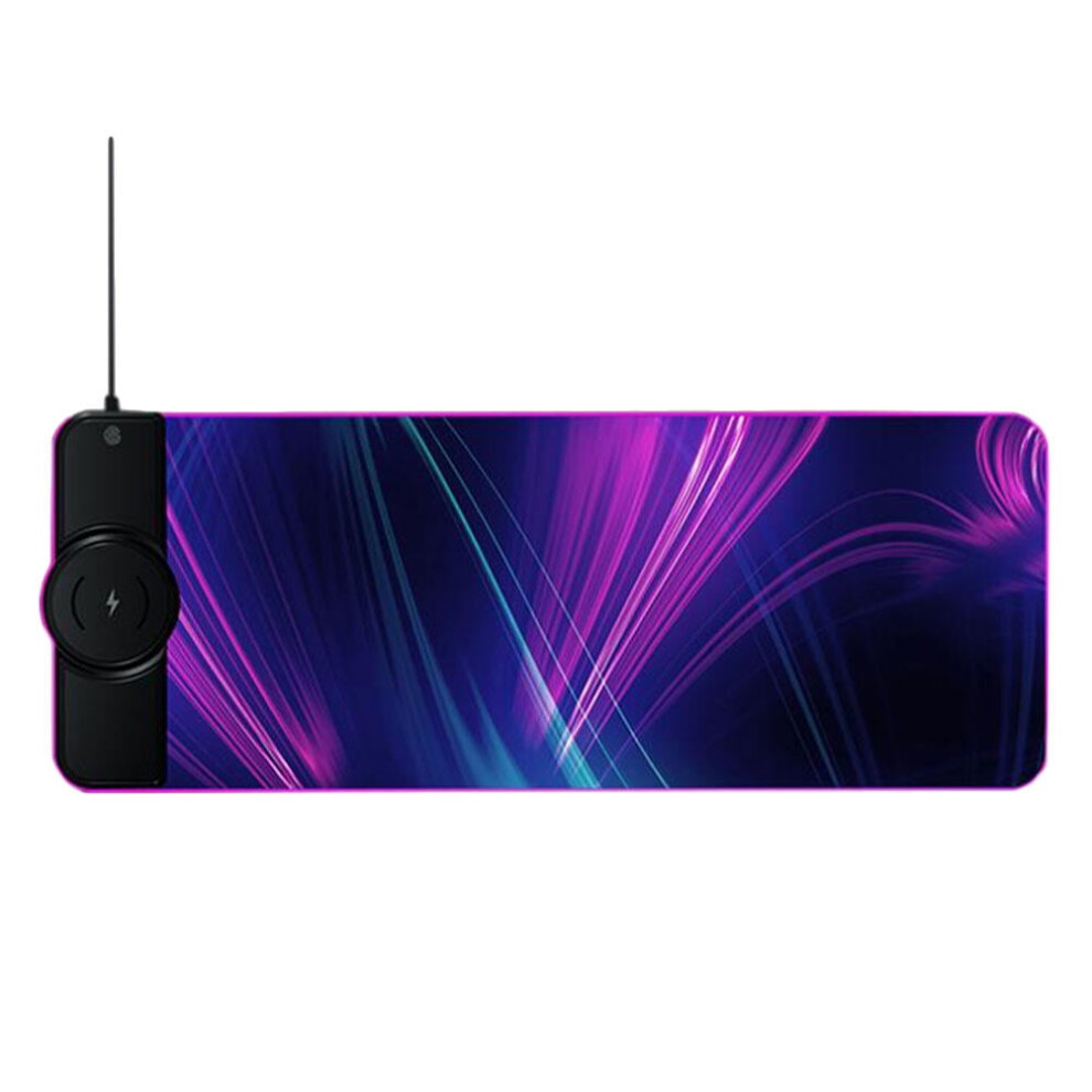 Gaming Mouse Pad Large Mousepad Charging -Slip Keyboard Mouse Mat 9180479484493