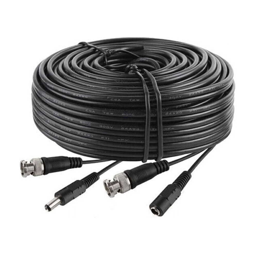 30Ft 30 Ft 10M Bnc Cctv Video Power Cable For Ccd Security Camera Dvr Wire 9180479485001