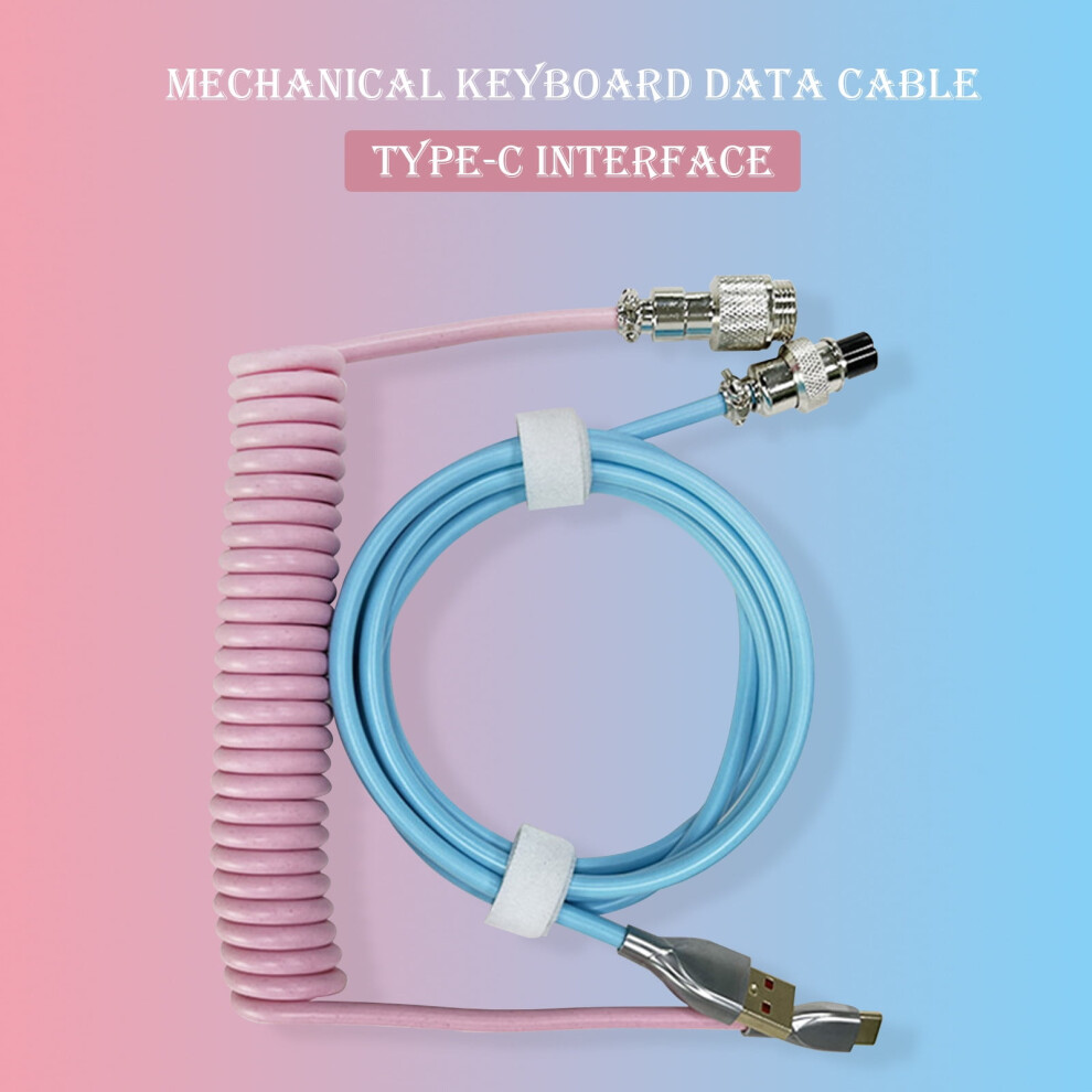 Cyber Monday Deals 2024: Viflosae Coiled Usb-C Cable 1.5M, Double-Sleeved, Detachable Metal, Compatible With Usb-A Devices 9557311167317