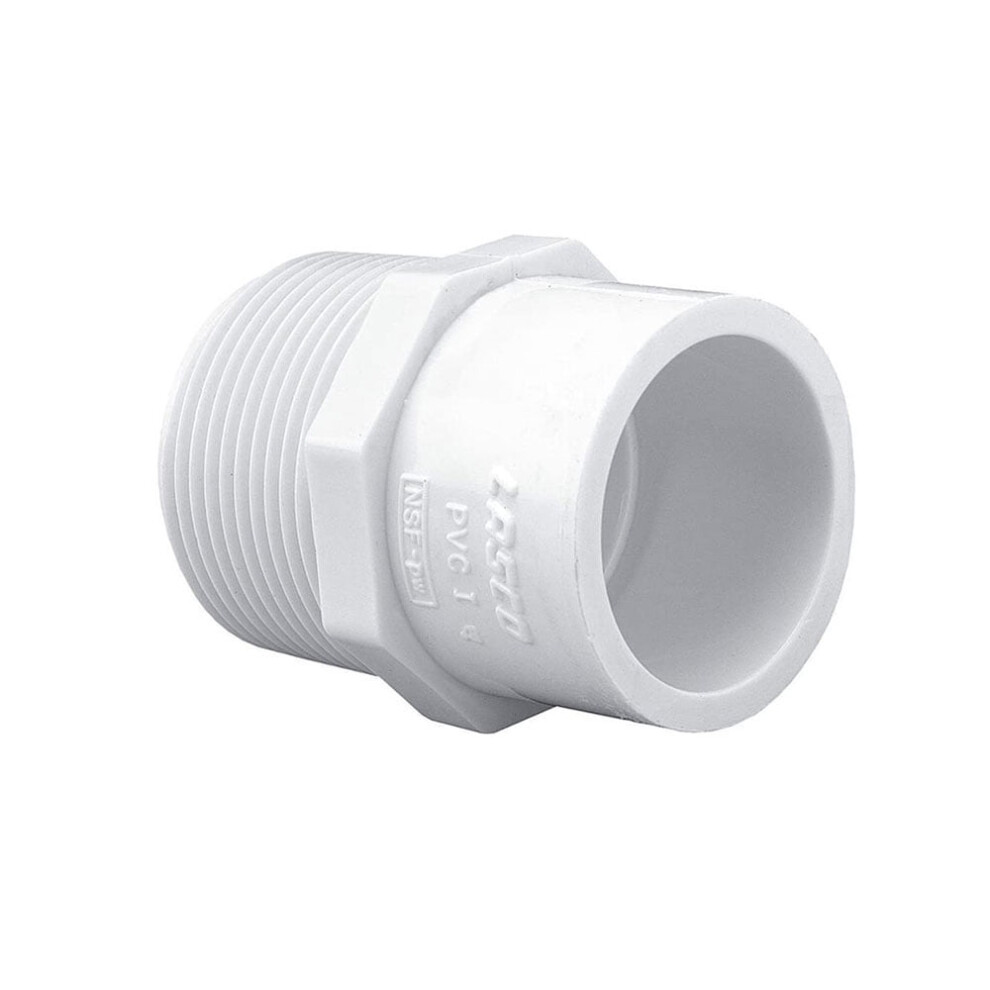 Thrifco Plumbing 8113190 1-1/2 Inch Male Thread X Slip Pvc Adapter Sch 40 9557311169250