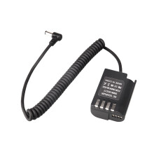 DMW-BLK22 Dummy Battery with DC Cable 7.2V-8.4V for Long-Term compatible with Panasonic Camera Use