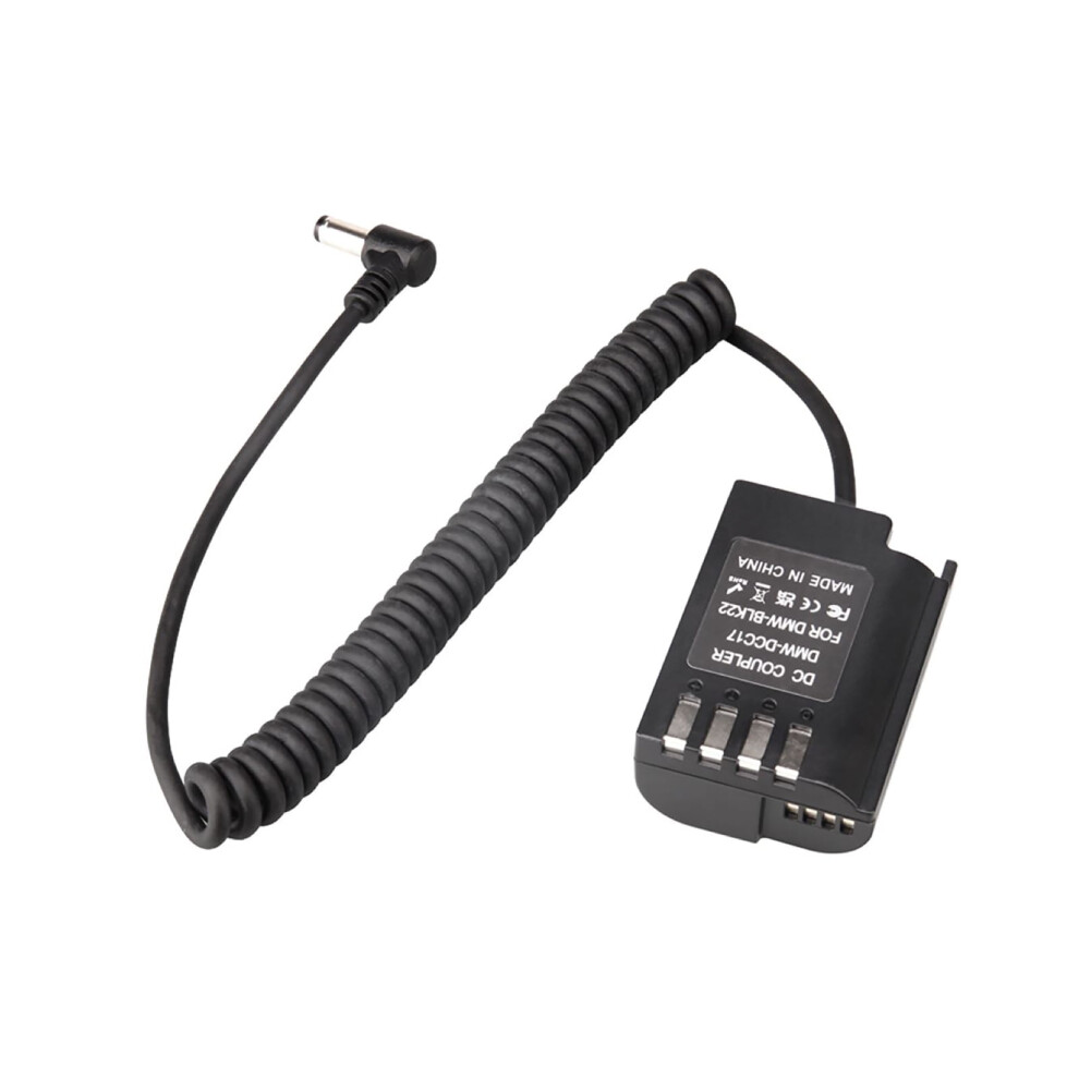 Dmw-Blk22 Dummy Battery With Dc Cable 7.2V-8.4V For Long-Term Compatible With Panasonic Camera Use 9557311678479