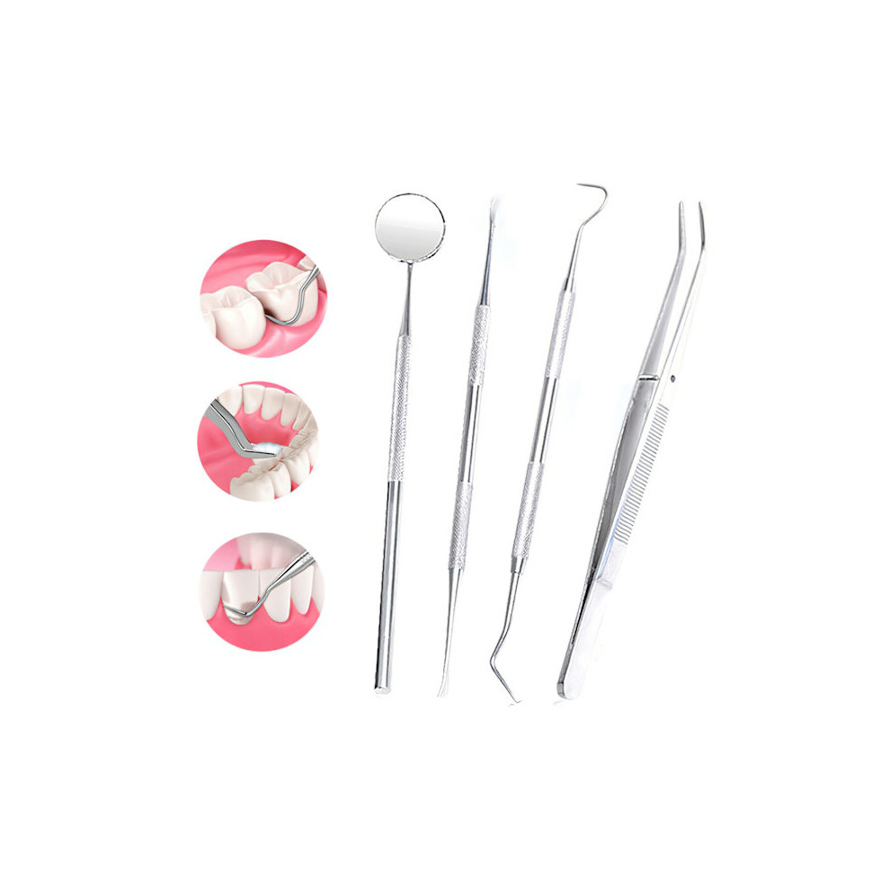 4pcs Dental Care and Oral Hygiene Tools - Dental Hygiene Dentist Tools