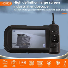 Endoscope Inspection Camera 5in IPS Screen Triple Lens Inspection Camera with Light 1080P HD Drain Camera with 32G Card