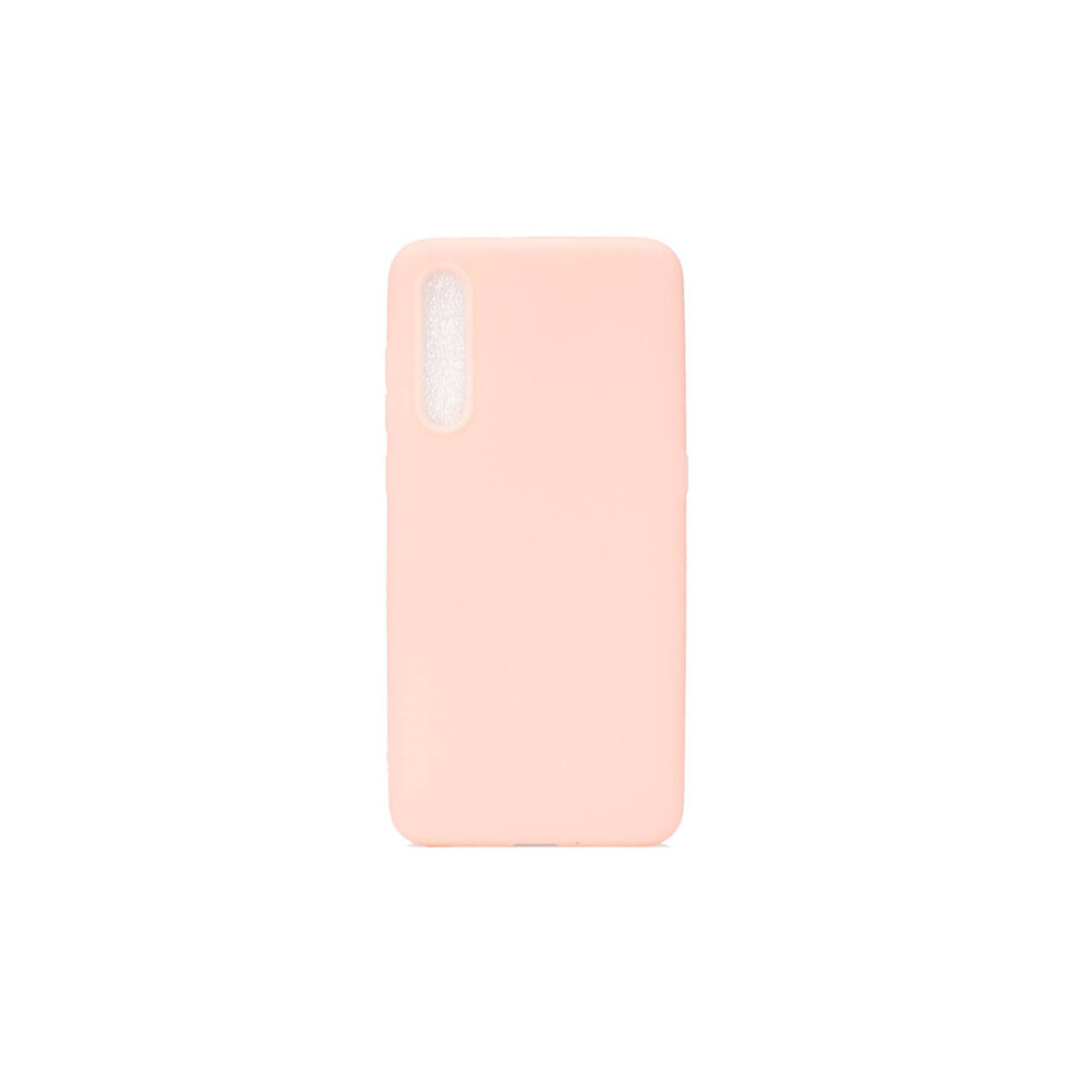 Compatible With Samsung Galaxy A50 - Well-Thought-Out Matte Silicone Case Nkobee Light Pink 9557311679704