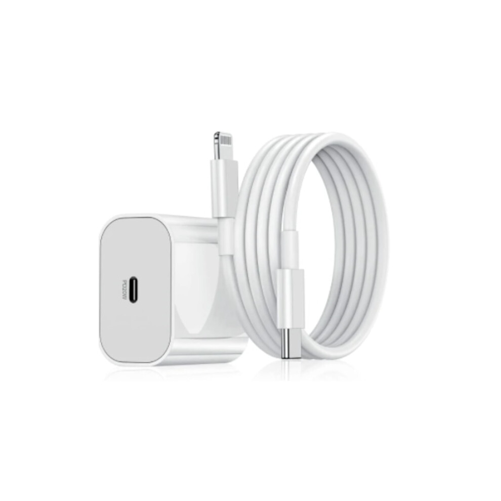 25W Usb-C Fast Charger With Cable For Compatible With Iphone 9557311679674