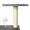 Scratching post with cave, tunnel & plush platforms grey 2