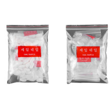 500pcs Short Oval Fake Fingernails Natural Transparent Full Cover Fake False Nail Art Tips Accessory - by