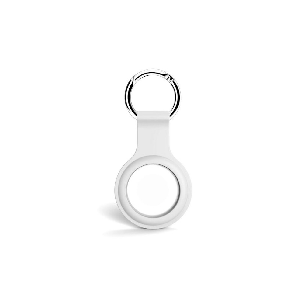Airtag Compatible With Apple Case Silicone With Keychain 11 Colors White 9450273700168