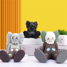 Kaws Figures Doll Action Figure Model Anime Toy black