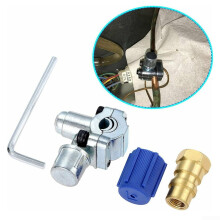 UHUSE A/C Retrofit Valve & BPV31 Piercing Tap Kit For R12 R22 R134A