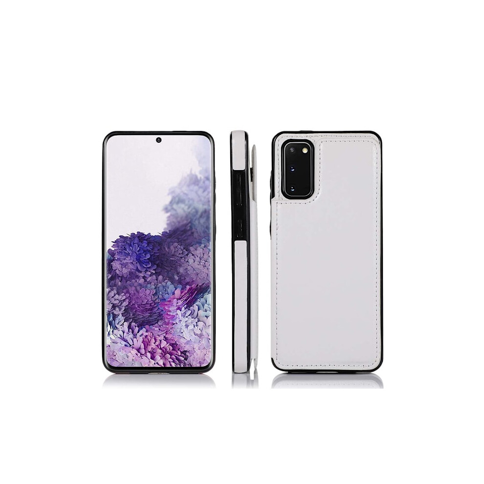 Practical Case With Card Holder - Compatible With Samsung Galaxy S20 Fe White 9450273701509