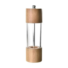 Portable Wooden Splicing Acrylic Pepper Grinder Manual Pepper Black Pepper Grinder Tool S