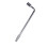 17mm-Wheel Lug Nut Socket Wrench Brace Tire Hex Key Socket Spanner for Car 1
