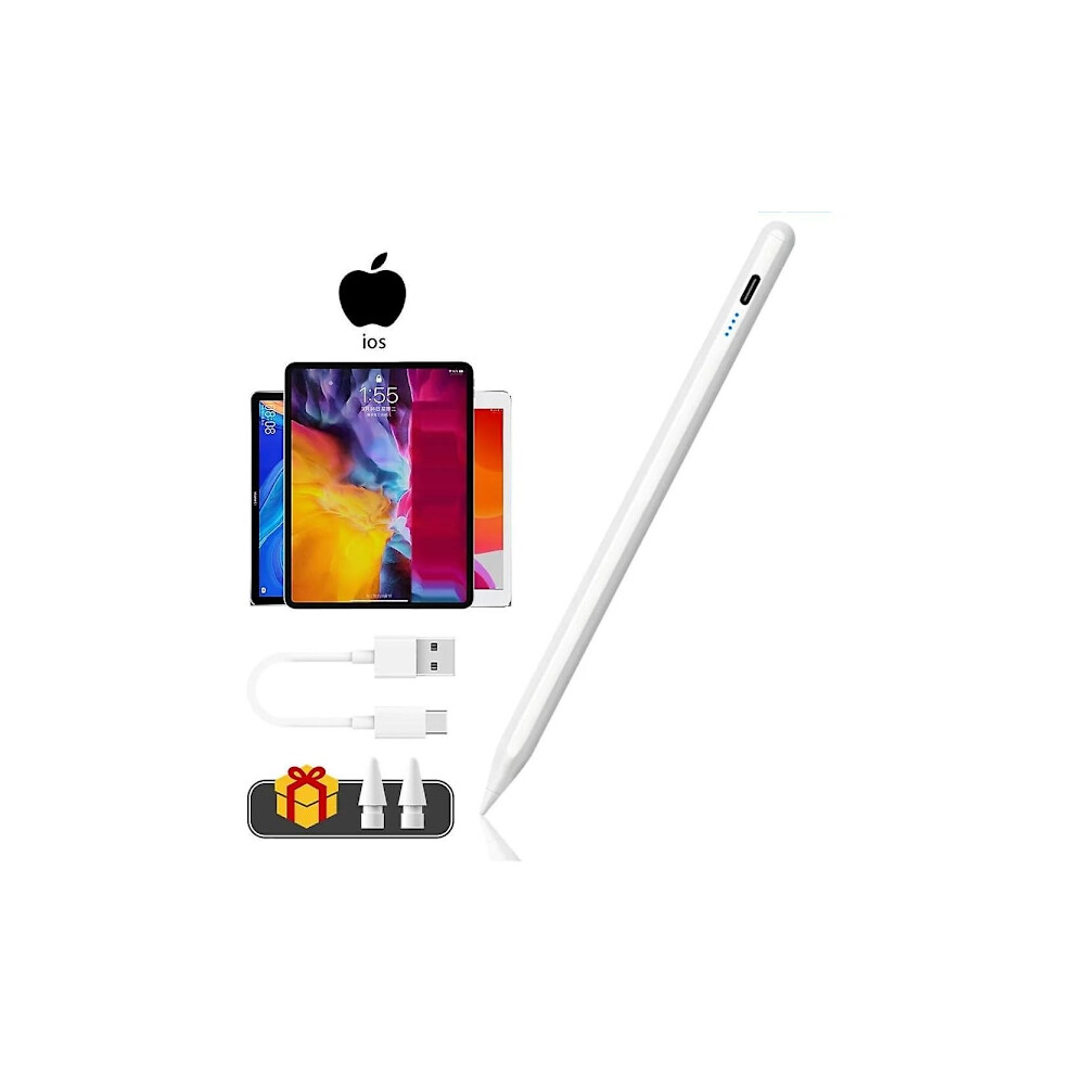 Universal Stylus Pen For Android, Ios, Windows, Compatible With Ipad, Iphone, Samsung, Huawei, Lenovo, Xiaomi - White 9558633695229
