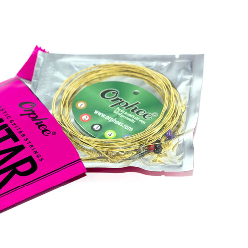 6 Pcs Hexagonal Carbon Steel Guitar String TX620 1