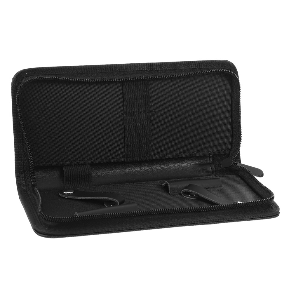 Barber Scissor Pouch With Large Capacity Storage Hair Stylist Tool Bag Durable Professional Design 9070919595059
