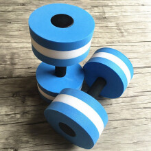 Water Floating Dumbbell Aerobic Exercise Swimming Equipment Yoga Fitness Dumbbell(Blue)