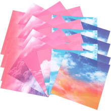 400 Sheets Double Sided Origami Paper Square Origami Paper DIY Decoration for Kids