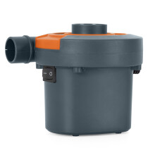 Ozark Trail Sidewinder 4" High AC Electric Air Pump, Grey and Orange