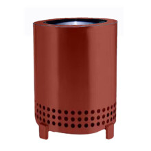 Table Stove for Fireplace Camping Stove Single Stove Table Stove Heating Oven Stainless Steel Stove (FMY) red