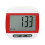 LCD Pedometer Step Odometer RED Red 1