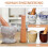 4-Piece Wooden Pestle Set for Kitchen Use 4