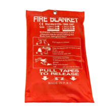 Fire Blanket For Home Fire Shelter Large Suppression Fiberglass Fire Retardant F9K7