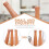 4-Piece Wooden Pestle Set for Kitchen Use 3