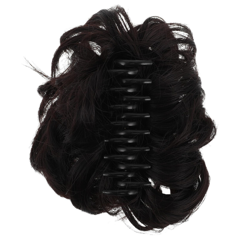 Unisex Messy Bun Hair Piece Clipin Hair Bun Extension For Women With Instant Volume And Secure Clip Hold