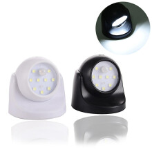 360 Battery Powered Indoor/Outdoor Garden Motion Sensor Security LED Light Color