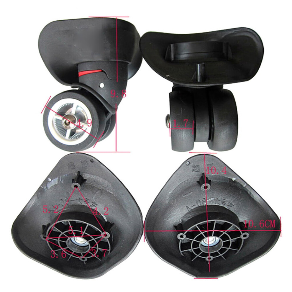 Suitcase Replacement Wheels Universal Wheels For Luggage For Case Suitcase Troll 9170372825479