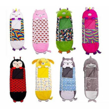 Large Sleeping Bag Children's Play Pillow Soft Warm Unicorn Gift Toys Xmas 160X60cm 160X60cm Blue