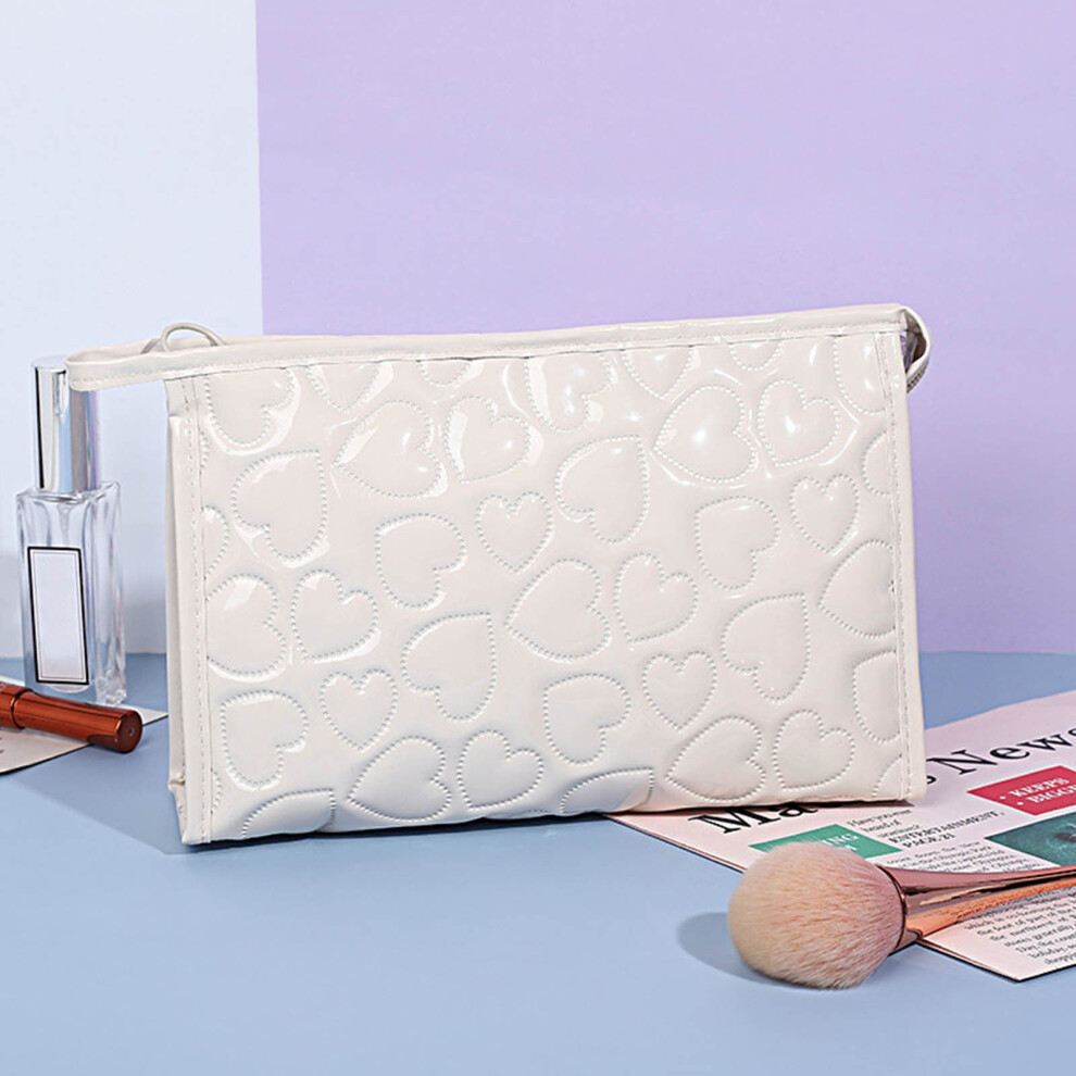 DGOO Cosmetic Bag Makeup Bag For Travel Pouch Travel Beauty Zipper Organizer Bag Gifts For Women, Washable Makeup Bag Toiletry Bag