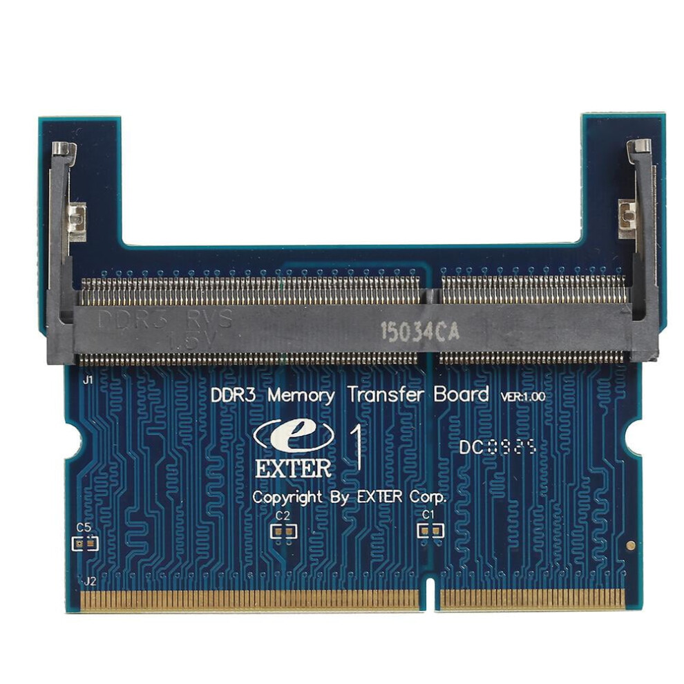 Husxh Ddr3 Laptop So-Dimm To Desktop Dimm Adapter Computer Memory Adapter Card 9170372827992
