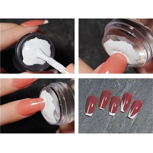 Transparent Nail Stamp for Manicure Transparent 1