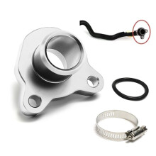 Aluminum Water Hose Connector Compatible with N52 N53 N54 335i 335xi 135i 325i 330i 3.0L, Replaces 11537544638 11537541992