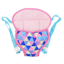 Welling Doll Backpack Printing Doll Accessories Thick Baby Doll Carrier Backpack with Straps for 18 Inch Dolls